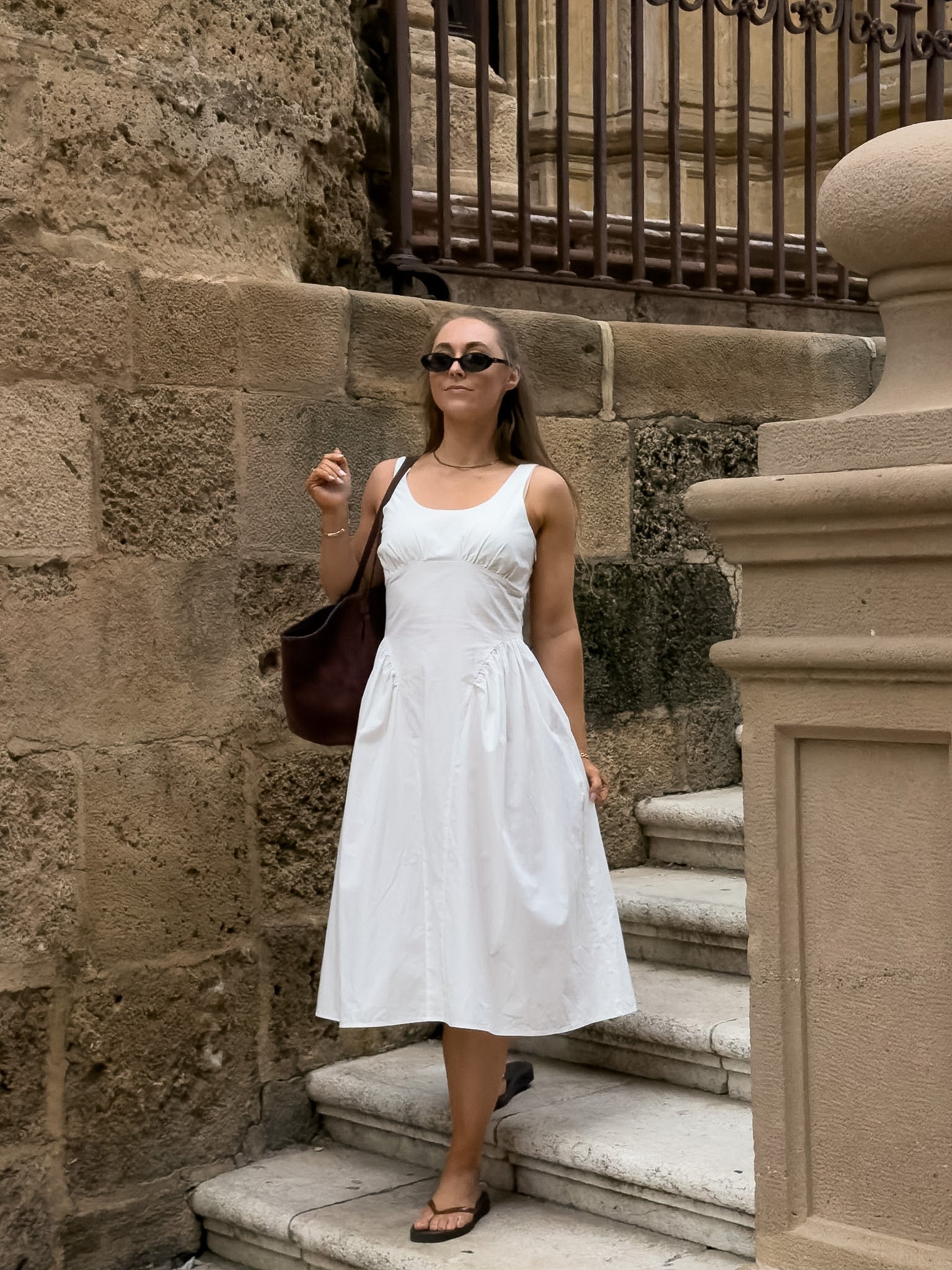 NMASTA Midi Dress - Cloud Dancer